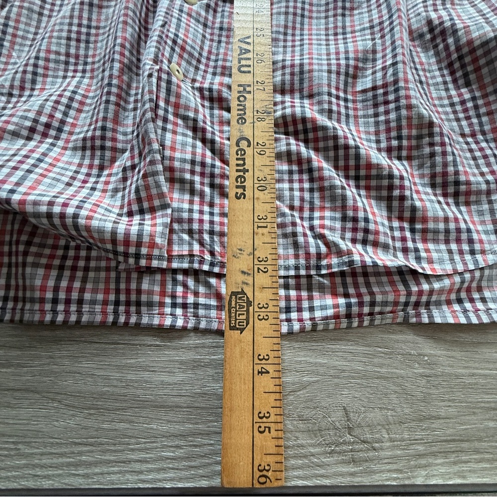 Peter Millar Red and White Casual Button Down Shirt XXL - Picture 7 of 7